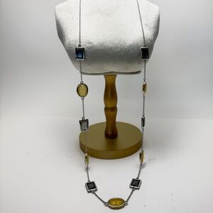 kate spade Yellow and Silver Pendant Necklace